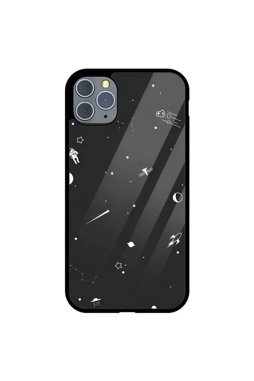 Sky element Glass Case Cover for iphones